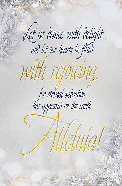 Picture of With Rejoicing Winter Bulletin (Pkg of 50)