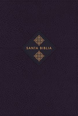 Picture of Nbla Biblia de Estudio Gracia Y Verdad, Leathesoft, Azul Marino, Inteiror a DOS Colores, Con Índice