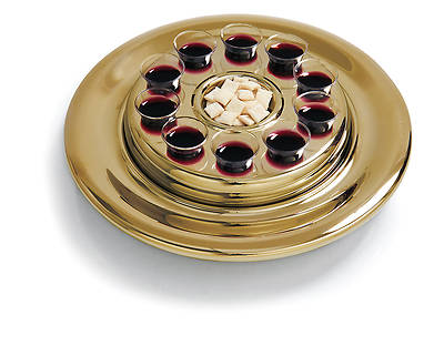 Picture of Remembrance Ware Brass Bread Plate Insert
