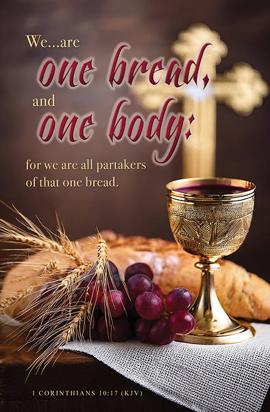Picture of We Are One Bread Communion Bulletin