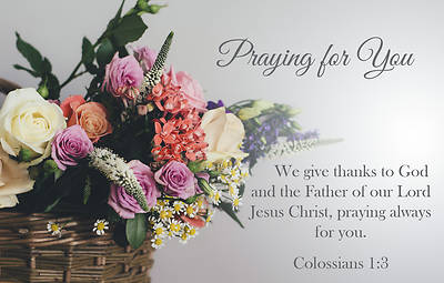 Picture of Praying For You Postcard