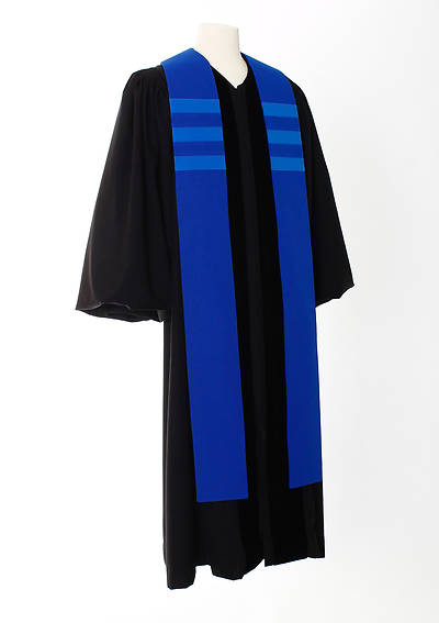 Picture of Trinity Stripe Stole - Blue