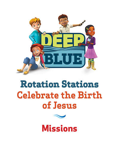 Picture of Deep Blue Rotation Stations: Celebrate the Birth of Jesus - Missiona Station Download