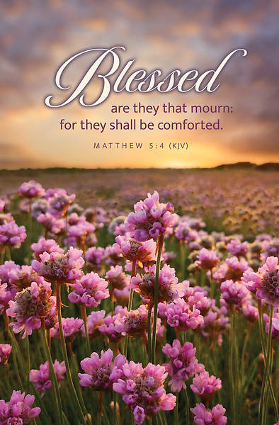 Picture of Blessed Are They That Mourn Funeral Bulletin