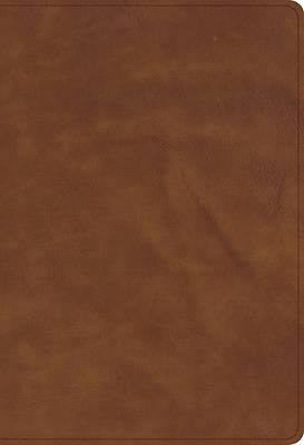 Picture of CSB Personal Size Bible, Holman Handcrafted Collection, Zipper Closure, Marbled Tan Premium Calfskin