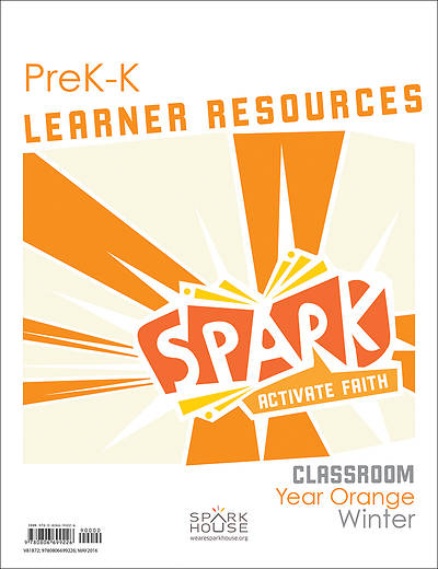 Picture of Spark Classroom PreK-K Learner Leaflet Year Orange Winter