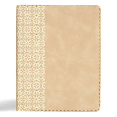 Picture of CSB Notetaking Bible, Expanded Reference Edition, Crème Suedesoft Leathertouch