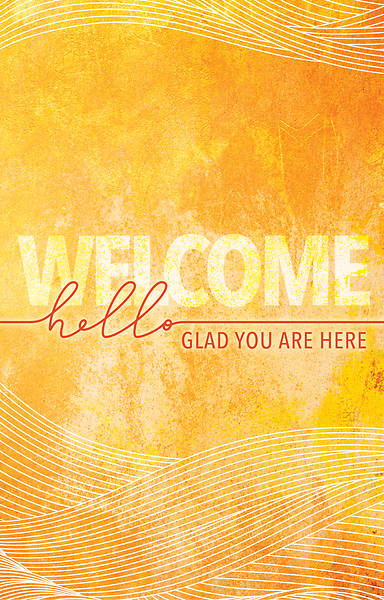 Picture of Welcome, Hello, Glad You Are Here Welcome Folder