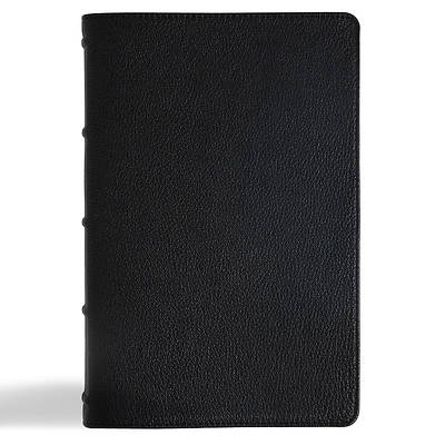 Picture of CSB Oswald Chambers Bible, Legacy Edition, Black Premium Goatskin