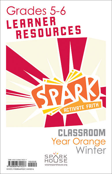 Picture of Spark Classroom Grades 5-6 Learner Leaflet Year Orange Winter