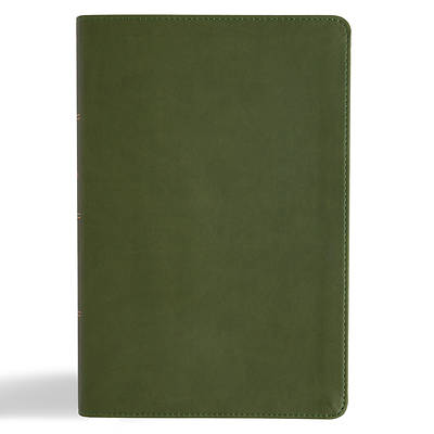 Picture of CSB Oswald Chambers Bible, Olive Leathertouch