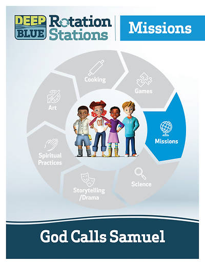 Picture of Deep Blue Rotation Station: God Calls Samuel - Missions Station Download