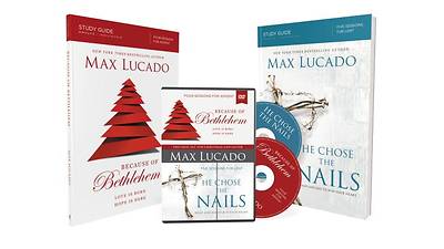 Picture of Because of Bethlehem/He Chose the Nails Study Guides with DVD