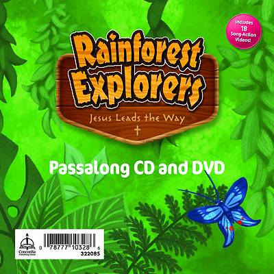 Picture of Vacation Bible School VBS 2021 Rainforest Explorers Passalong CD & DVD