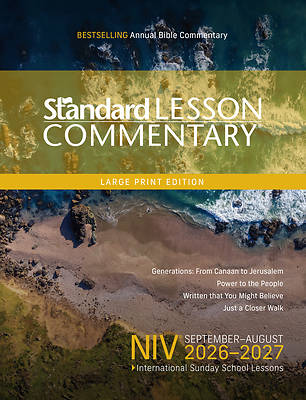 NIV Standard Lesson Commentary Large Print 2026-2027