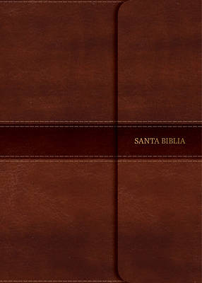 Picture of NVI Biblia Letra Super Gigante, Marron Simil Piel Con Indice y Cierre