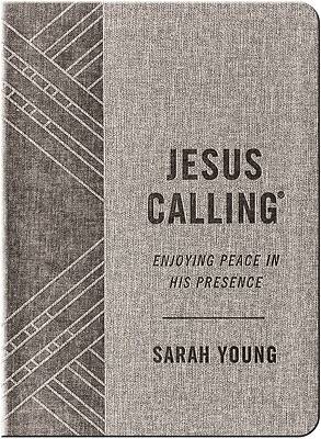 Picture of Jesus Calling - Textured Gray Leathersoft