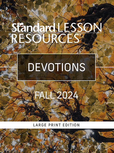 Picture of Standard Lesson Quarterly Adult Devotions Large Print Fall