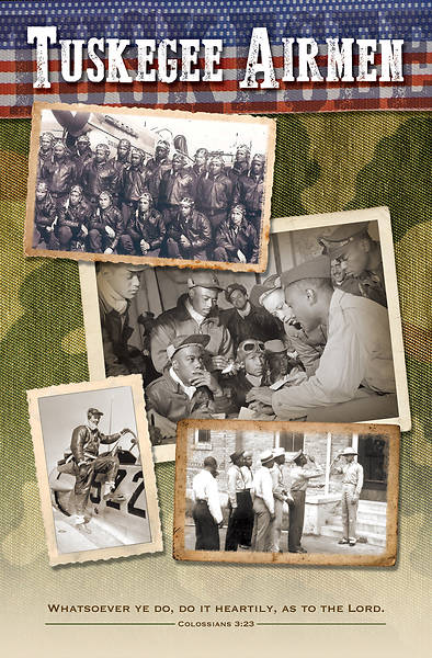 Picture of Tuskegee Airmen Black History Regular Size Bulletin