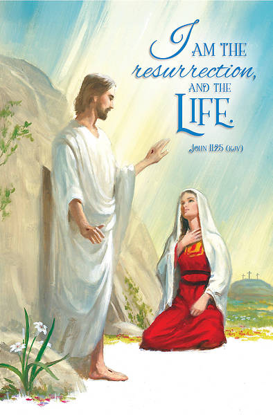 Easter I am the Resurrection Bulletin