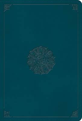 Picture of ESV Giant Print Thinline Bible (Trutone, Deep Teal, Emblem Design)