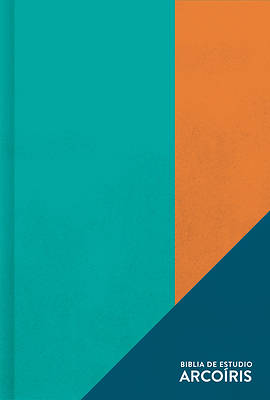 Picture of Rvr 1960 Biblia de Estudio Arcoíris, Verde Multicolor, Tapa Dura