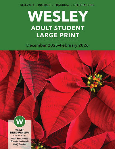 Picture of Wesley Adult Student Large Print Winter 2025-2026