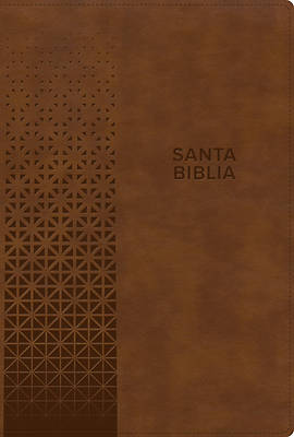 Picture of Rvr 1960 Biblia Letra Grande, Tamaño Manual, Edición Especial, Marrón Rústico, Símil Piel
