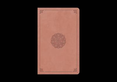Picture of ESV Thinline Bible, Indexed (Trutone, Blush Rose, Emblem Design)
