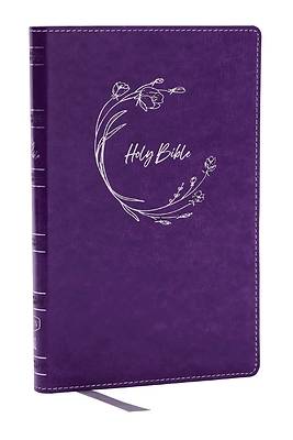 Picture of KJV Holy Bible, Ultra Thinline, Purple Leathersoft, Red Letter, Comfort Print