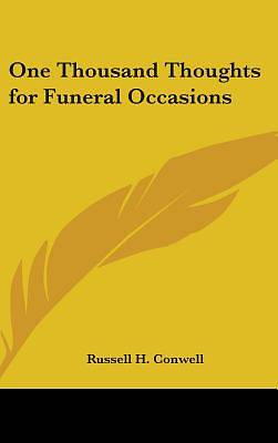 Picture of One Thousand Thoughts for Funeral Occasions