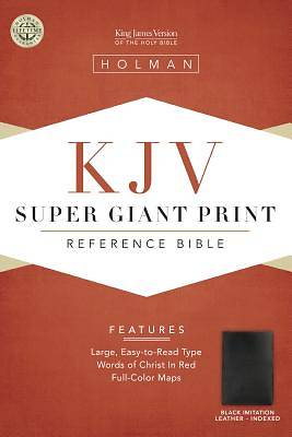 Picture of KJV Super Giant Print Reference Bible