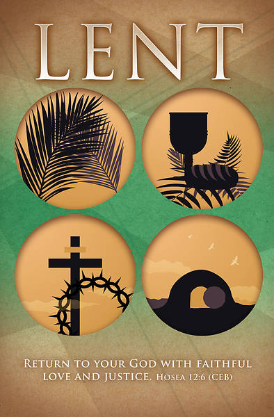 Picture of Lent Return to Your God Bulletin