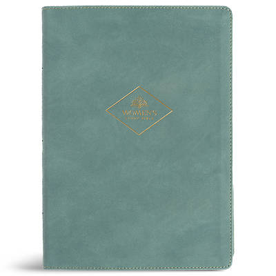 Picture of CSB Women's Study Bible, Earthen Teal Suedesoft Leathertouch, Indexed