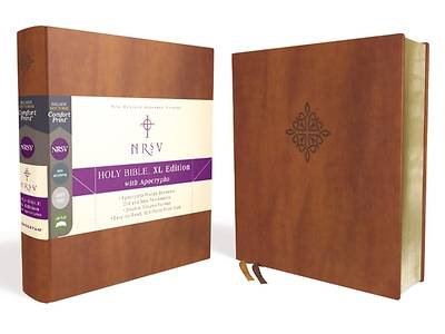 Picture of NRSV Holy Bible, XL Edition with Apocrypha, Leathersoft, Brown, Comfort Print