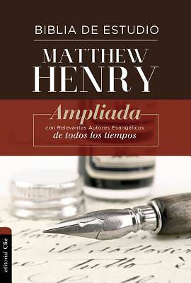 Picture of Rvr Biblia de Estudio Matthew Henry, Tapa Dura