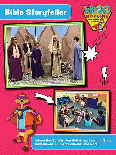 Picture of Vacation Bible School (VBS) Hero Hotline Bible Storyteller