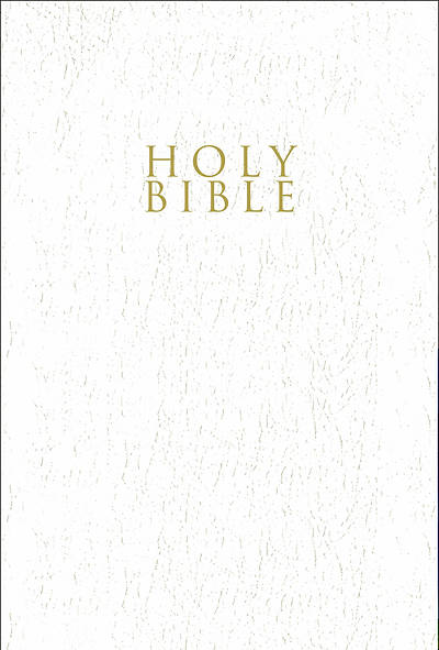 Picture of NIV, Gift and Award Bible, Leather-Look, White, Red Letter Edition, Comfort Print