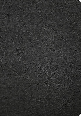 Picture of CSB Super Giant Print Reference Bible, Optimal Type, Digital Study Edition, Black Genuine Leather