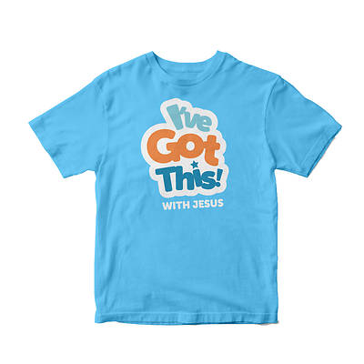 Picture of Vacation Bible School VBS 2022 I've Got This With Jesus T-shirt (Adult XL) - Cyan