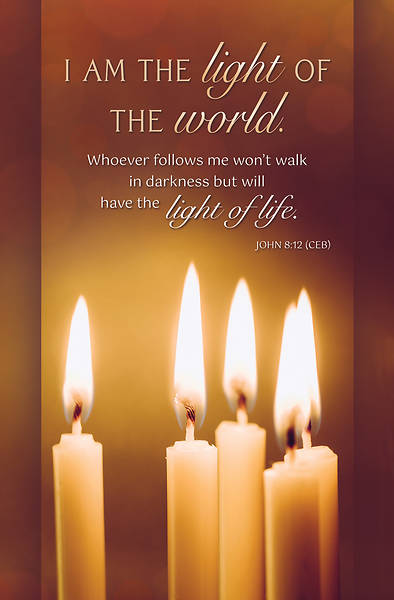 Tenebrae I am the Light of the World Bulletin