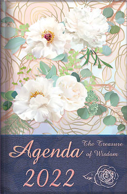 Picture of The Treasure of Wisdom - 2022 Daily Agenda - Peonies