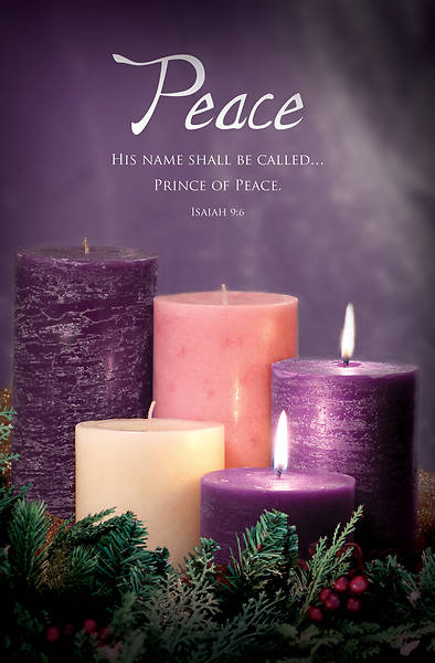 Picture of Advent Bulletin Week 2 Isaiah 9:6 Regular