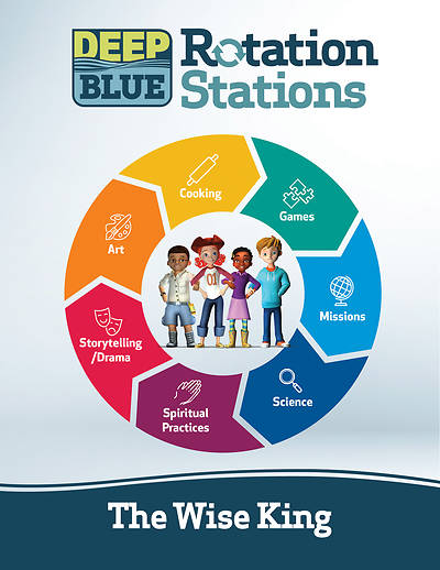 Picture of Deep Blue Rotation Stations: The Wise King - Entire Unit Download