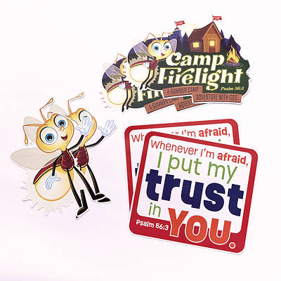 Picture of Vacation Bible School (VBS) 2024 Camp Firelight Decorating Pack (Pkg of 6)