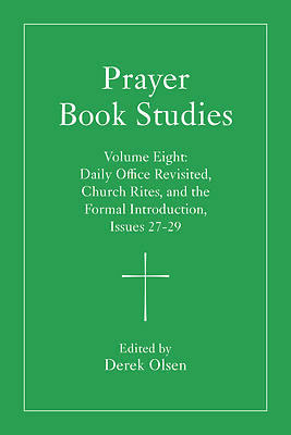 Picture of Prayer Book Studies Volume Eight
