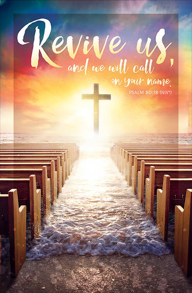 Picture of Revive Us Revival Regular Size Bulletin