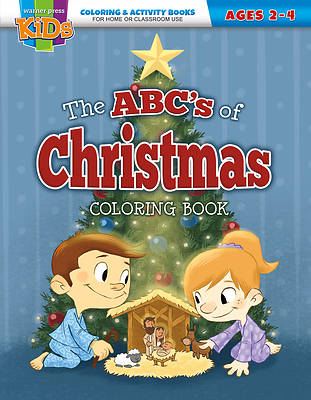Picture of The ABC's of Christmas Coloring Activity Book (Package of 6)
