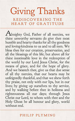 Picture of Giving Thanks