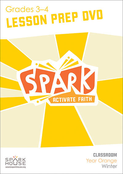 Picture of Spark Classroom Grades 3-4 Preparation DVD Year Orange Winter